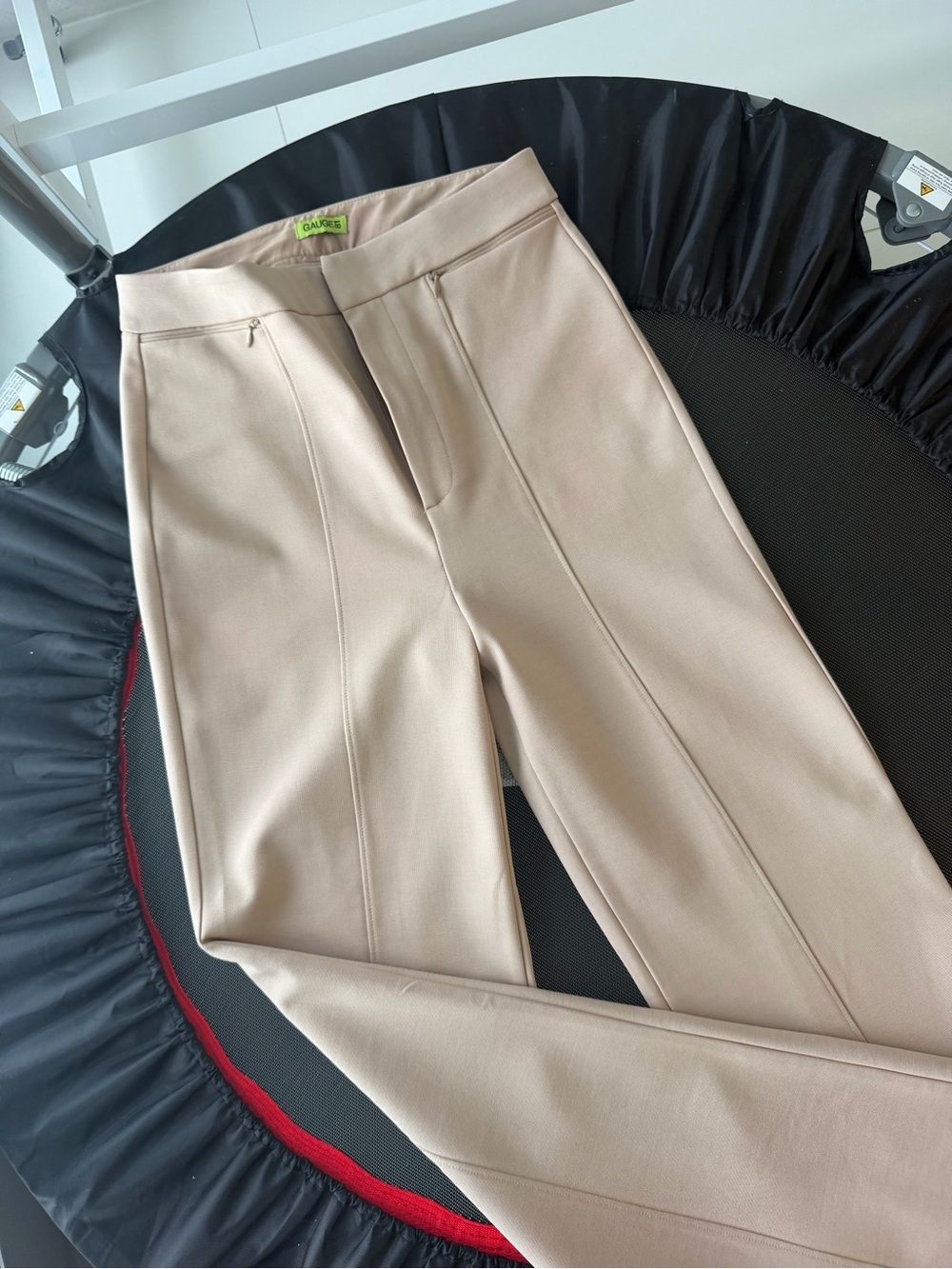 Gauge81 Beige Tailored Trousers
Size M